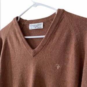 NWOT Dior V-Neck Sweater Size Medium